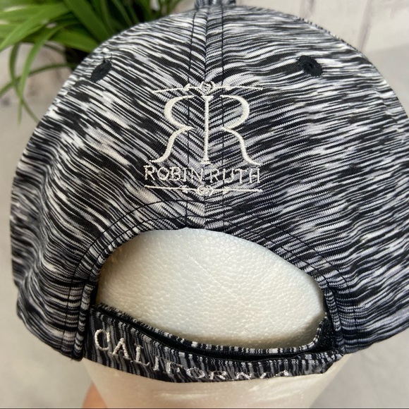 Sttech Snapback California Striped Printed Cotton Blend Baseball Cap Adjustable - Picture 5 of 8